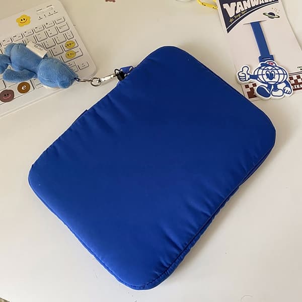 Broderimønster e proof Laptop Sleeve Fodral 11 13 14 tommer Blå 15-15.6 tommer