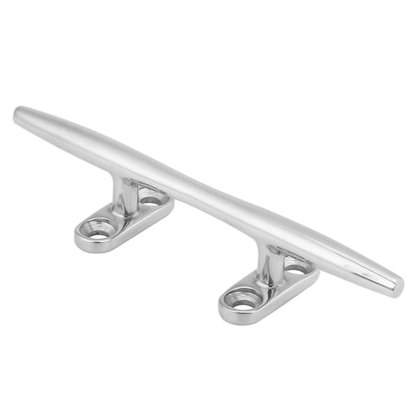 6\" Rustfritt Stål Marine Båt Brygge Dekk Tau Klampe Hul Base Pullert