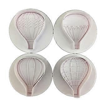 4 stk. Kageforme Luftballonformede Miljøvenlige 3D-printede Bageværktøjer Kageforme DIY Kageforme