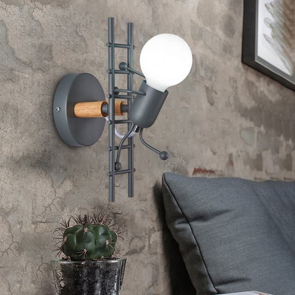 Humanoid Creative Wall Lamp Indoor Sconce Modern Light Wall La
