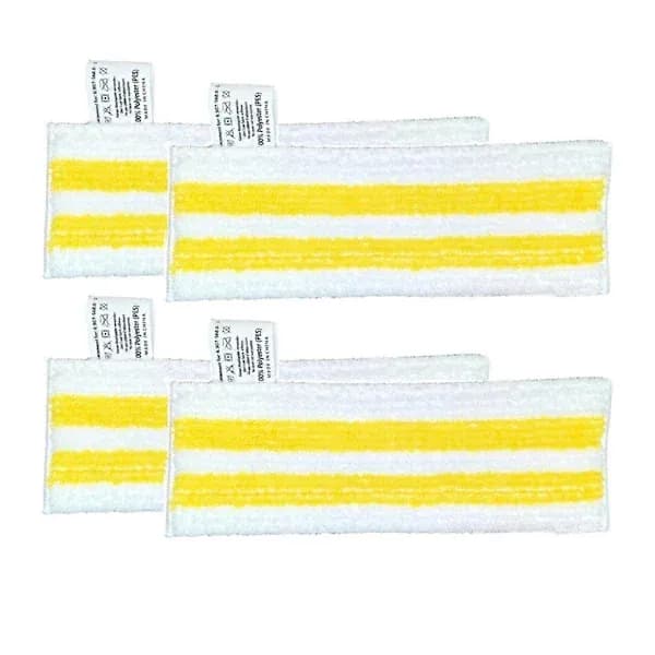 4-pak mikrofibergulvklude til Kärcher Easyfix Sc2 Sc3 Sc4 Sc5 55 superfine fibre