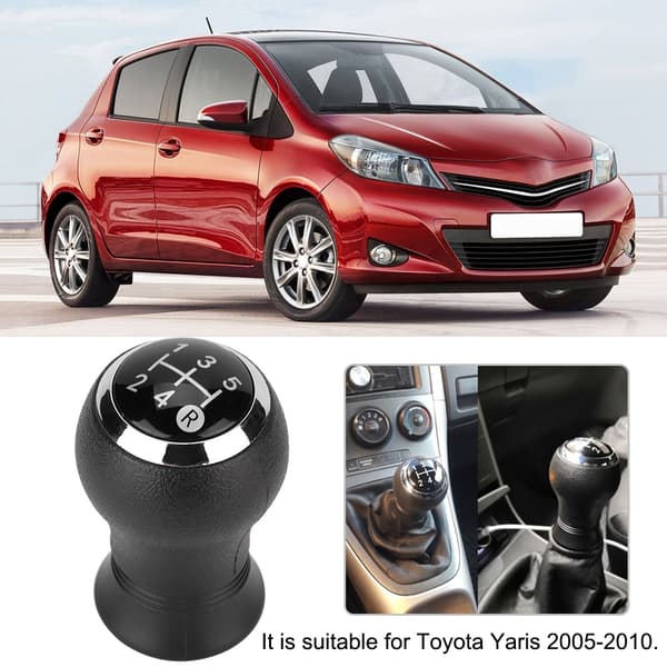 5-speed Gear Shift Knob for Toyota Yaris 2005-2010 (common)