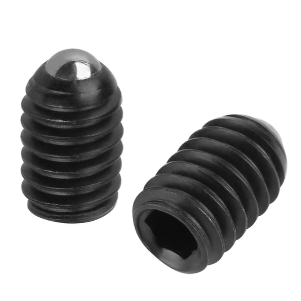 10pcs M4 Screw Thread Hex Socket Carbon Steel Ball Plunger Set (M4*8)