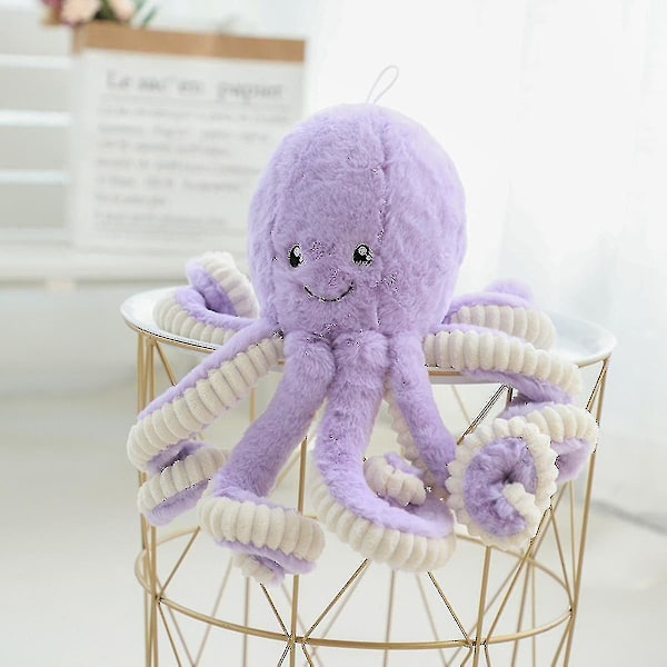 1pc 18-80cm Cute Octopus Plush Toy Stuffed Simulation Octopus Aniamls Cudding Doll Plushie Sea Animal Toy For Children Xmas Gift-zong