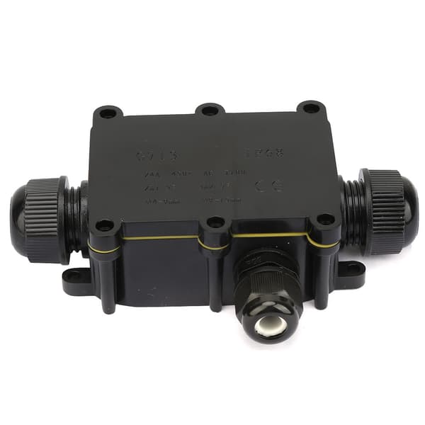IP68 Waterproof Junction Box Electrical Enclosure Cable Connector Terminal (Three-way)