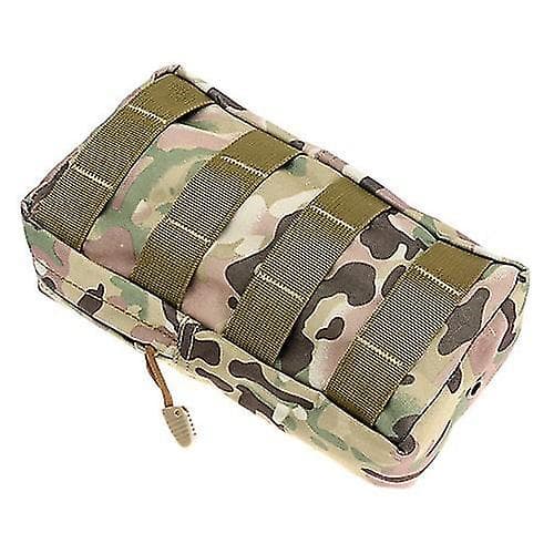 Khaki Tactical Molle Accessory Bag Small Sundries Storage Bag Field Cs Military Fan Storage Bag