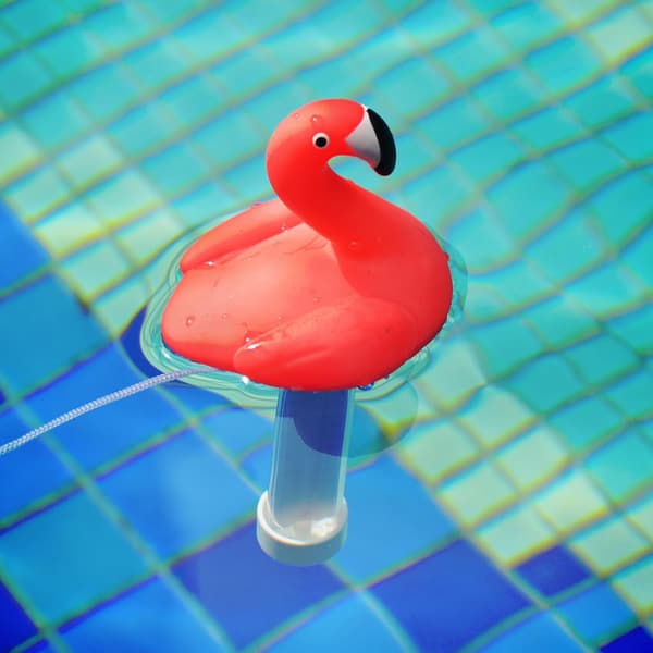 Floating Pool Thermometer, Easy to Read for Water Temperature with String for Outdoor and Indoor Pools and Spas