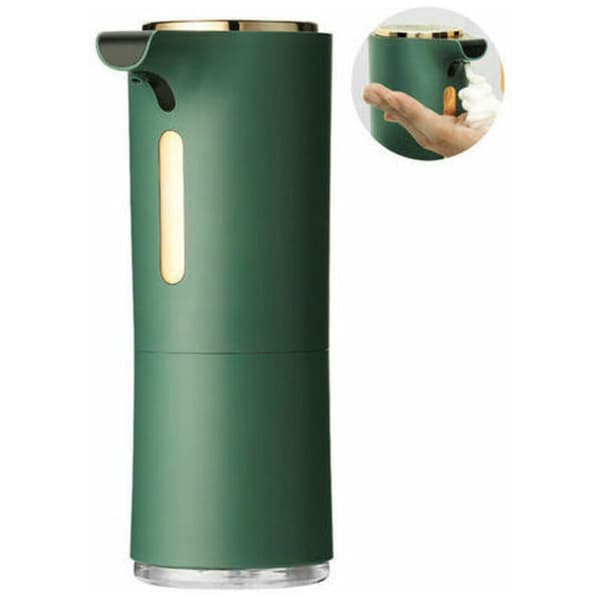 Automatic Soap Dispenser Touchless Battery Operated Foaming Soap Dispenser for Bathroom Kitchen Green Green