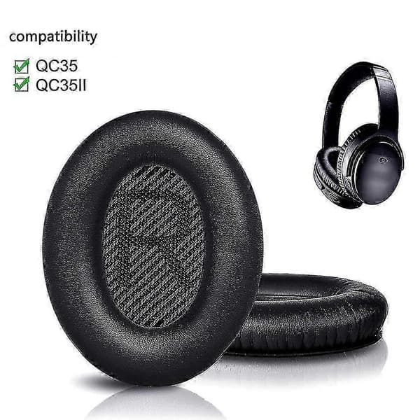 Komfortable ørepuder hovedbånd til Qc35/qc35ii headset svamp ørepuder tilbehør