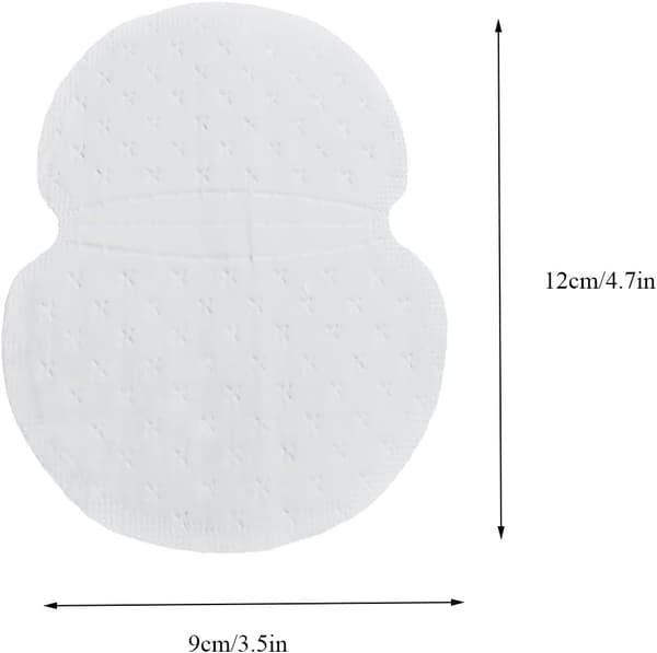 60 stk. Antiperspirant Pads Usynlige Underarm Svedpuder Komfortable