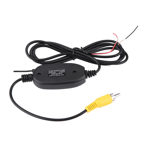RCA Video 2.4Ghz Wireless Transmitter & Receiver Kit for Car Parking Backup Camera Surveillance System