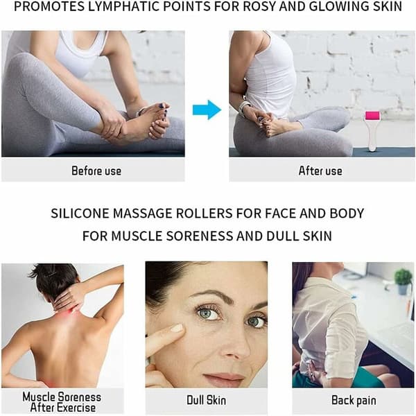 Anticellulitmassage Roller, Cellulit Massager, Kropps Muskelavslappningsverktyg ()