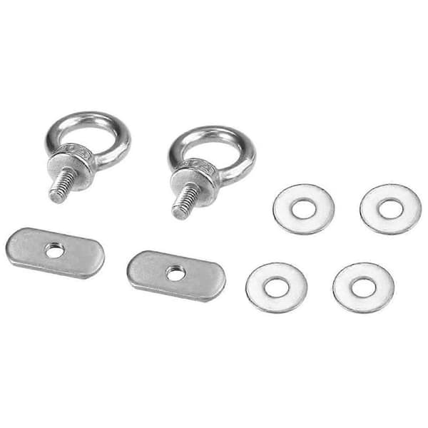 6x Kayak Track Mount Tie Down Loop Kayak Mounting Canoe Stainless Steel