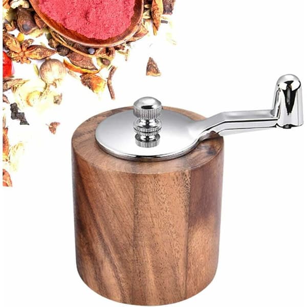 Justerbar pepparkvarn Grov skaldjur Matlagning Havssalt Örter Kryddkvarn