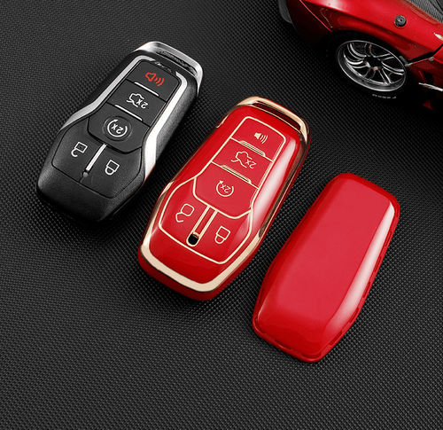 Etui for Ford Mustang Taurus Explorer TPU-fjernkontrollnøkkel