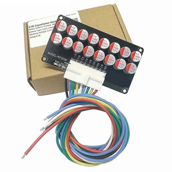 8S 3A Aktiv Equalizer Balancer 6S 7S Lifepo4 Skal Uden Skal no Shell no Shell
