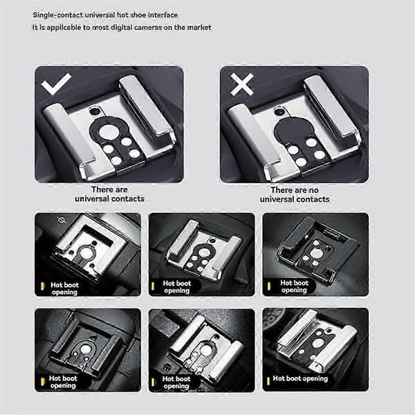 SL02 Kamerablitz 4-trins justering SpeedLite GN8 6500K