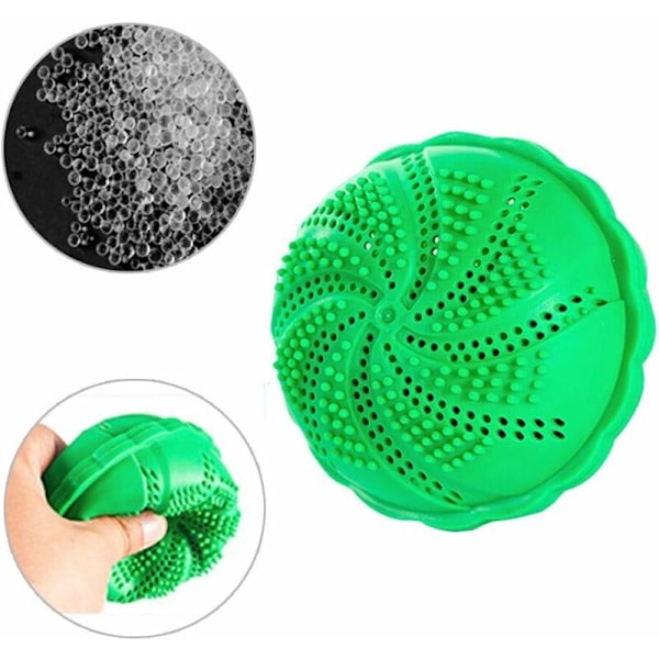 Natural Effect Washing Machine Detergent Balls No Lye (Random Color)