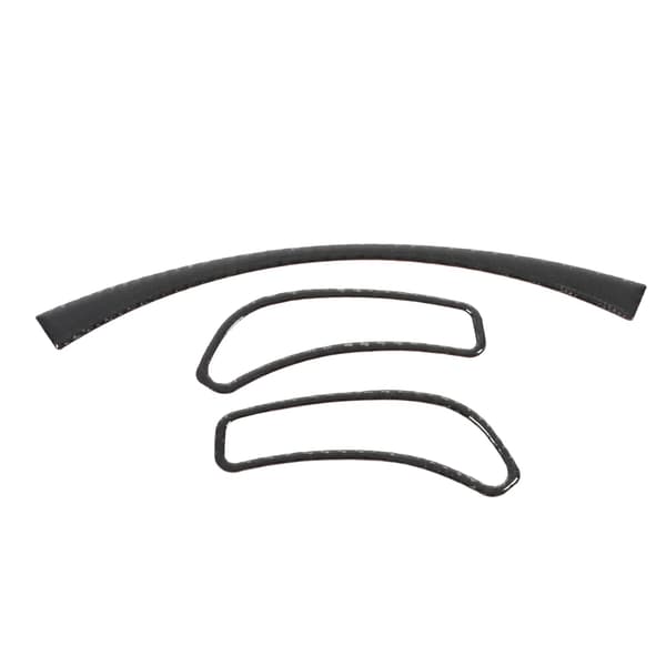 Dashboard Trim Cover Carbon Fiber Dashboard Frame Decal Replacement for Corvette C6 2005-2013