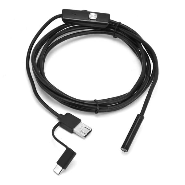 6LED Inspection Camera 8mm High Resolution Stepless Dimming USB