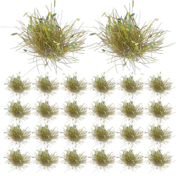 1 Box Grass Tufts DIY Model Railway Landscape Grass Model Small Game Landscape for Landscape
