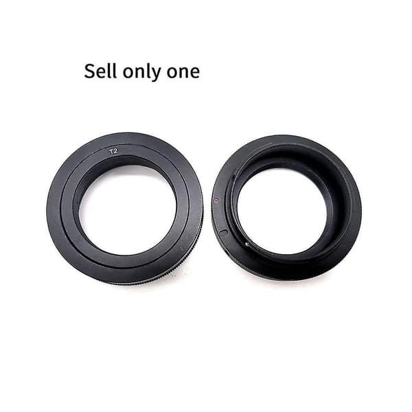 1 stk T2- T2 til Ef Ef-s Kamera Adapter Ring Teleskopisk Montering Linse Adapter Ring Med Unbrakonøgle