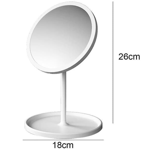 Makeup Mirror, Makeup Mirror, Mirror with Lighting, Rechargeable Makeup Mirror with Lighting