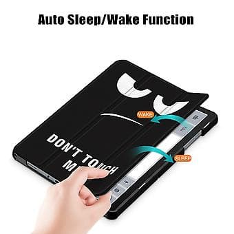 Älykäs nahkakotelo Samsung Galaxy Tab A9 Plus -laitteelle (Big Eye Me)