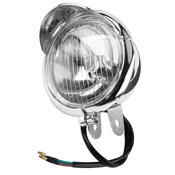 Motorsykkel Universal DC 12V Retro Tåkelys Frontlyktlampe