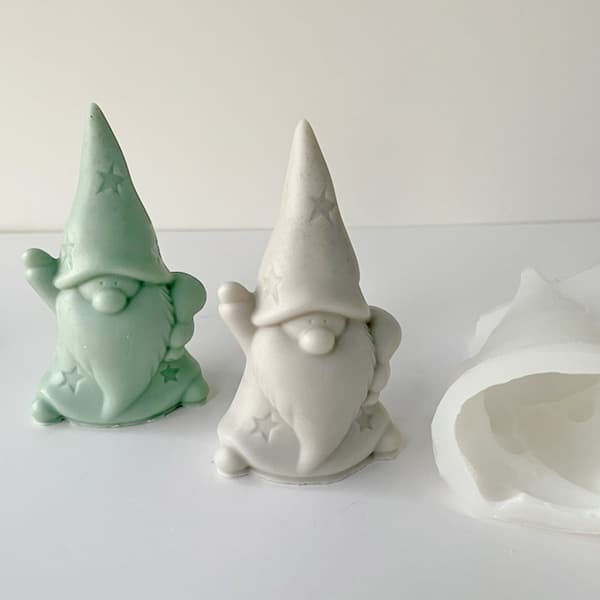 Mode Jultomte Ljus Form Ljusdesign Jul Halloween Dekor Hemprydnad DIY Craft Tool