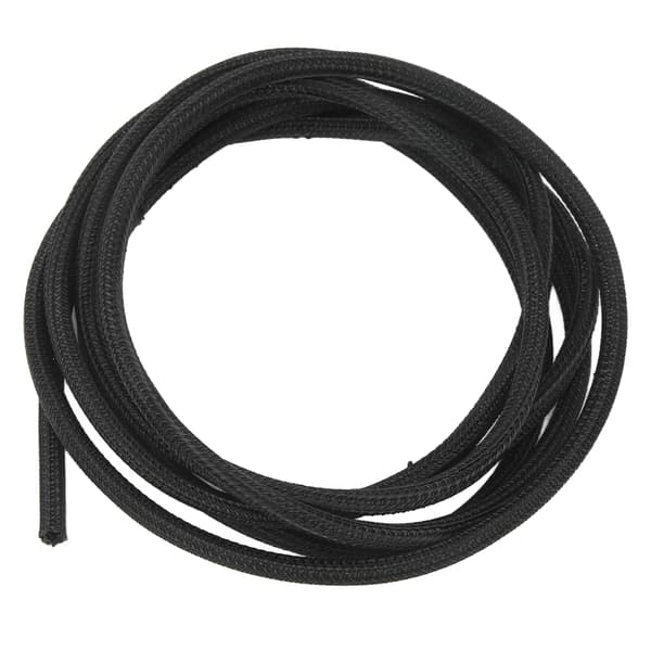 5mm/0.2 inch Black Cord Protector Self-Wrapping Cable Sleeve High Temperature Resistant Cable Sheath for RV Boat 7.5m/25ft