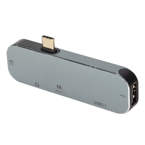 USB C HUB Type C til USB3.1 4K High Definition Multimedia Interface 480 Mbps 100W Strømopladning 5 i 1 USB C-adapter