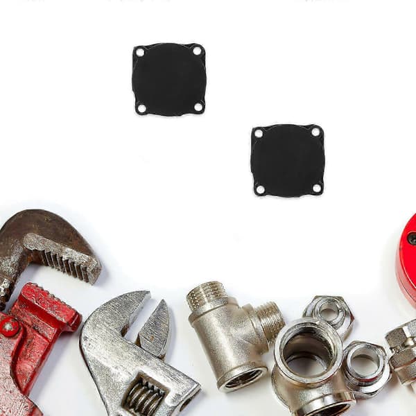 2 ST Luftkompressor Strömbrytare Pad Gummitätningar Sköldpaddsformad Kudde DIY Skärning Luftkompressor Cylinderhuvud Gummitätning Brickor