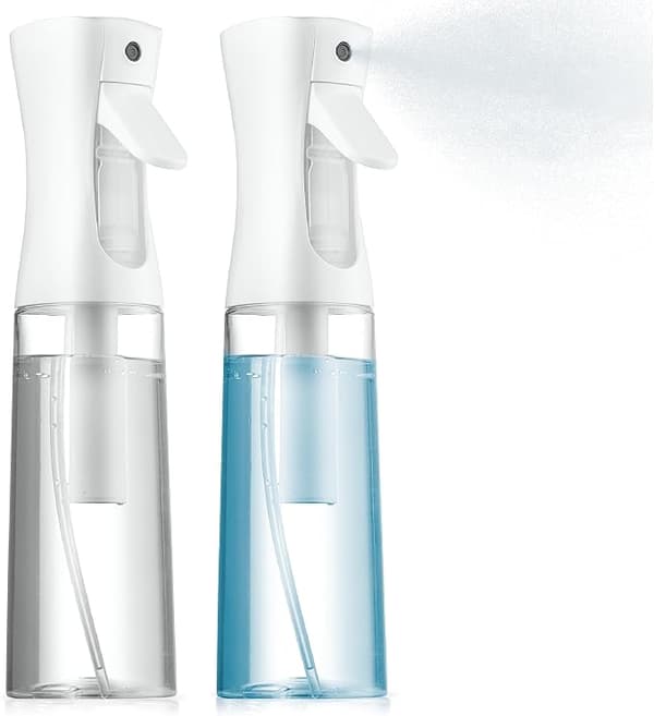 2-pakning Sprayflaske for hår - 10 Oz Ultrafin Mist S#_tfrf