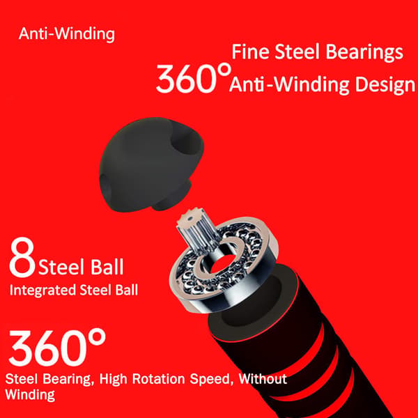 Ropeless Jump Rope Indoor Outdoor Endurance Training Weight