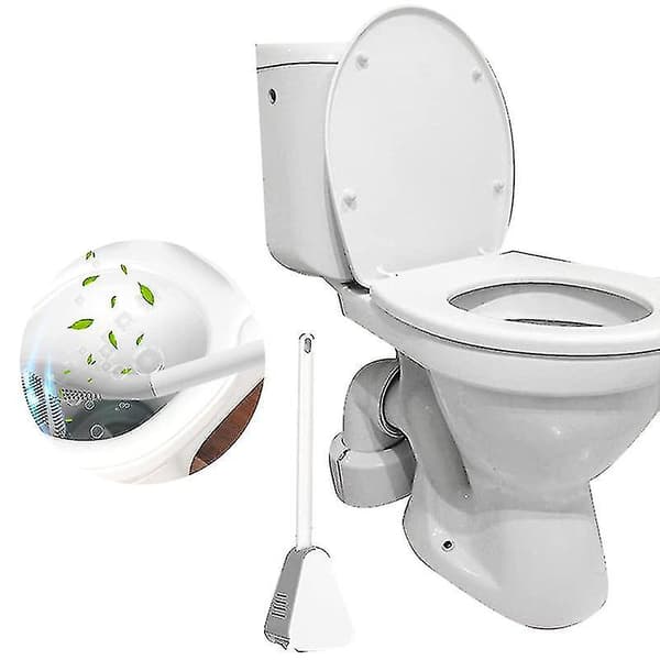 Silikoni-WC-harja ja pidike WC-kulho Liukumaton kylpyhuoneen WC-harja