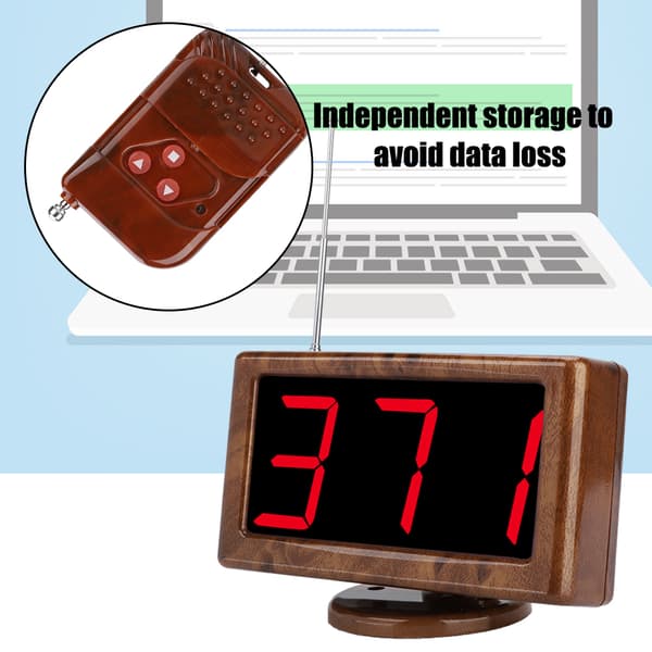 CTM881 Mini Receiving Host Multifunctional Peach Wood Grain Receiver Host 110-240V (US)