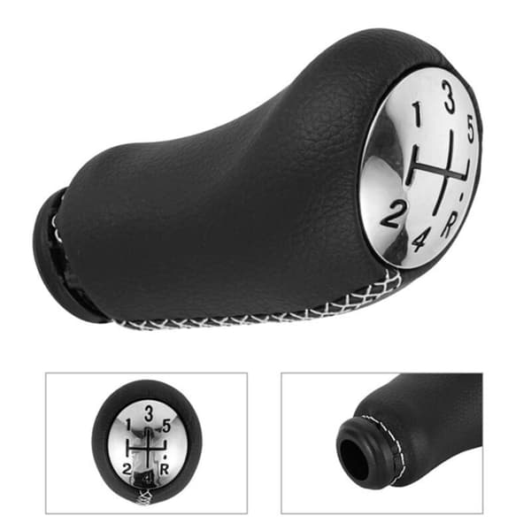 5-trins manuel gearknop til Kangoo 2 MK2 3 MK3 Scenic Hvid