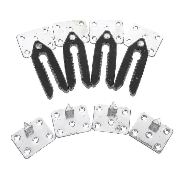 4 stk Festeklemmer Alligatorklemmer Sofa Sofa Koblingsfeste Sofakoblingsfeste Seksjonssofaklemmer