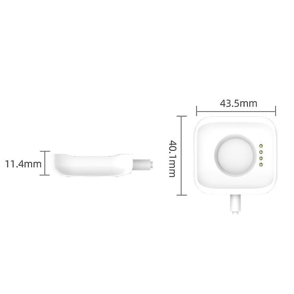 Magnetisk lader for OPPO Watch 41mm Smartklokke Hvit White