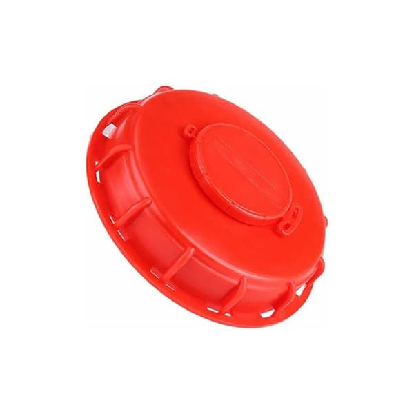 IBC Tank Lid, IBC Liquid Tank Lid, Red Plastic 163mm