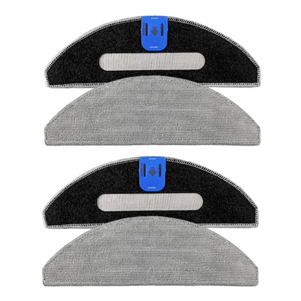 4 Pcs Microfiber Replacement Parts for Combo I5+/I5/J5+/J5 Robot Vacuum Cleaner, Washable and Reusable
