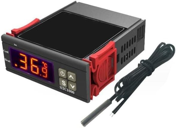 STC-1000 temperaturregulator elektronisk digitalt display mikrocomputer (24V) -