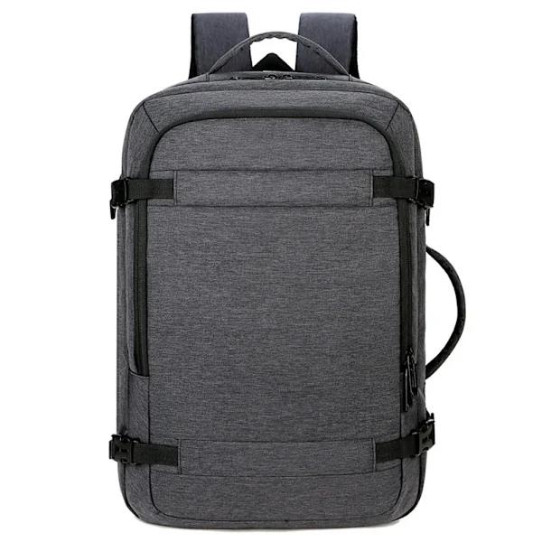 Cabin Backpack for Ryanair & Norwegian - Backpack / Suitcase / Hand Luggage Grey Grey grey Grey grå