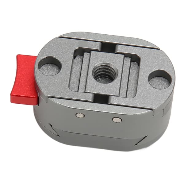 Mini Quick Release Plader Sliderlås Foldbar Magnetisk Klemme Quick Release Pladesystem til DSLR Kamerastabilisator