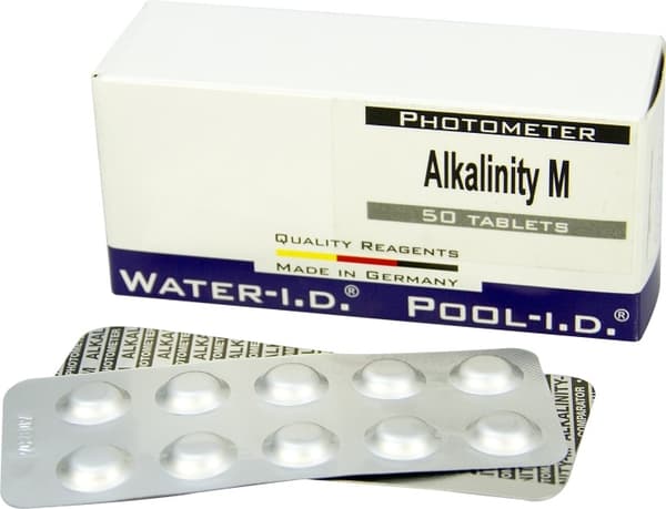 Swim & Fun Pool Lab Täyttöpakkaus Alkaliniteetti, 50 kpl