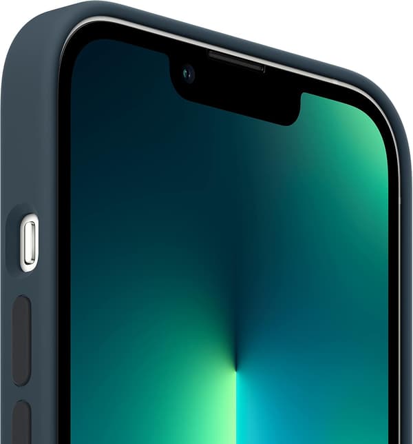 Apple silikonecover med MagSafe (til iPhone 12 Pro Max) iPhone 12 Pro Max iPhone 12 Pro Max Dyblå iPhone 12 Pro Max Deep blue