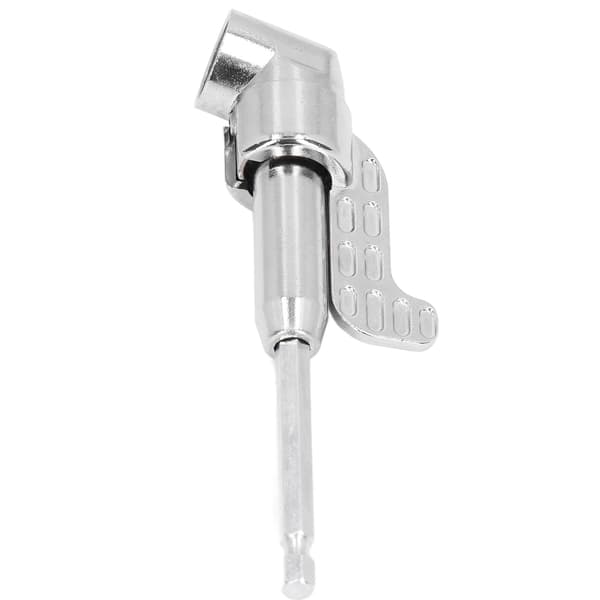 Right Angle Drill Adapter 105 Degree Drive Socket Bending Electric Screwdriver 1/4in Hex Shank
