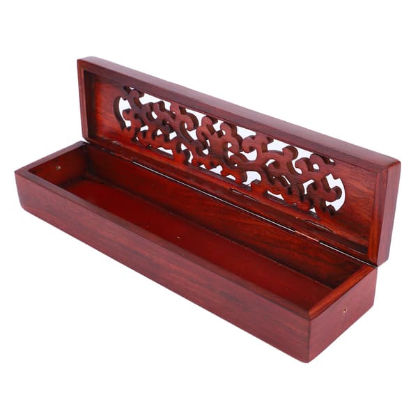 Vietnam Nanmu Incense Sticks Box Lying Incense Burner Assorted Hollow Incense Box (#1)
