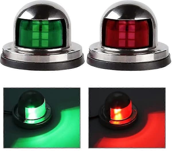 Pari LED-navigointivaloja, merenkulun navigointisignaalivalot